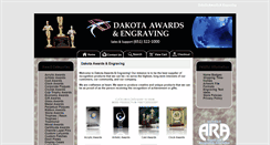 Desktop Screenshot of dakotaawards.com